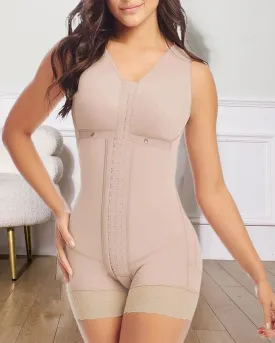 Adjustable Tummy Control Hook And Eye Closure Bodyshaper