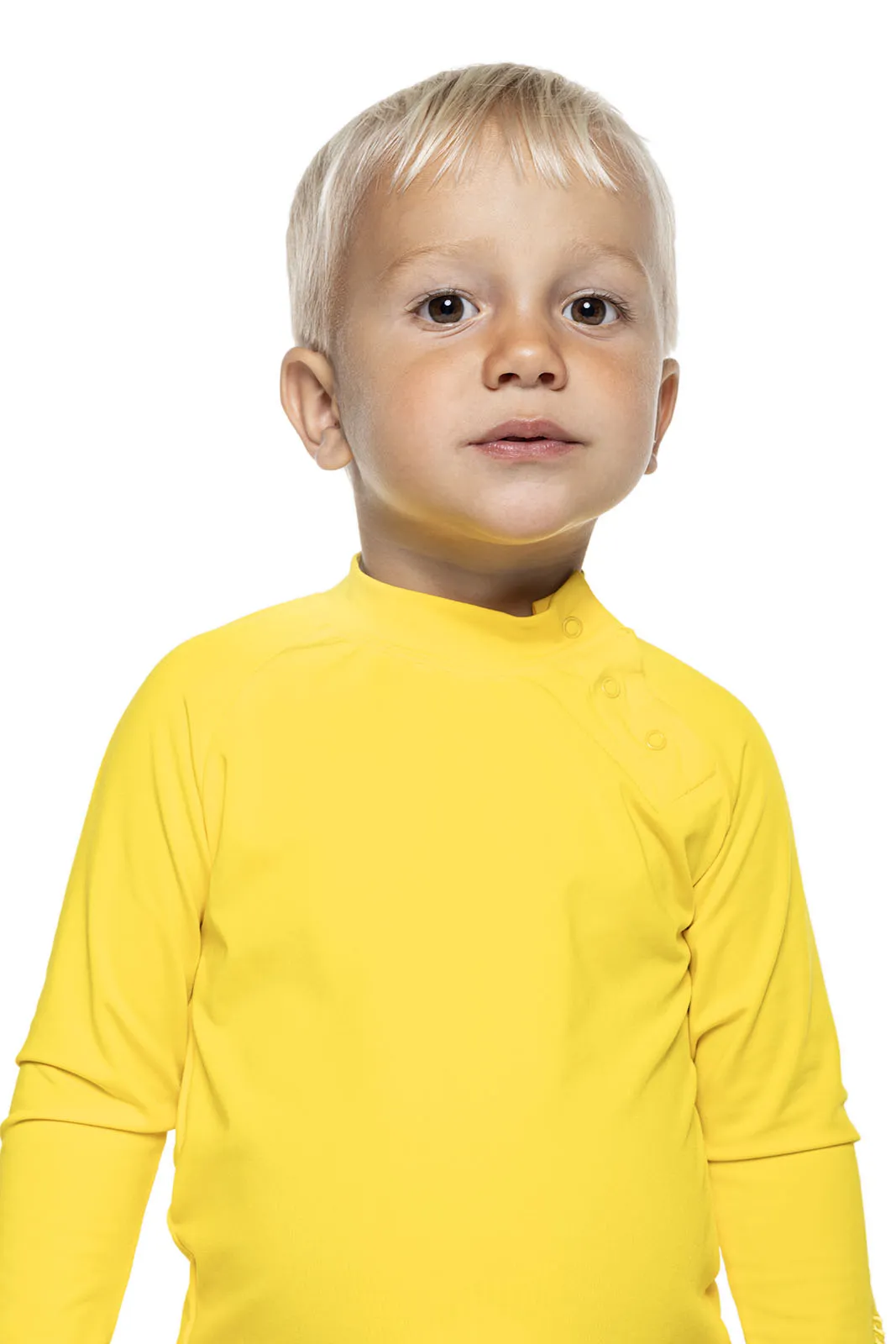 Baby Island Rash Guard Set  |  Bold Yellow