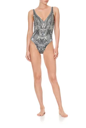 DEEP V NECK ONE PIECE ONE TRIBE