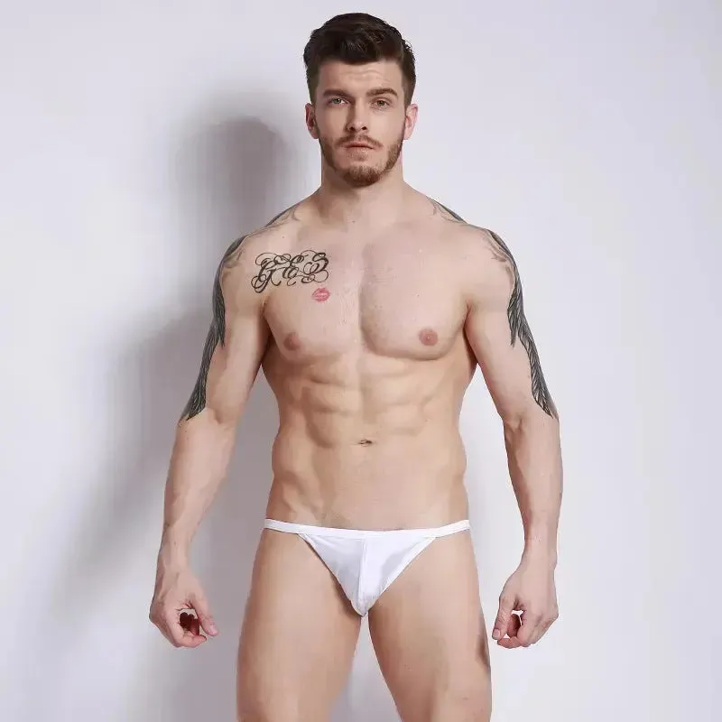 DESMIIE Men's Swim Briefs Low Waist Light Bikini
