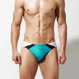 DESMIIT Men's Swim Briefs Low Waist Sexy Beach