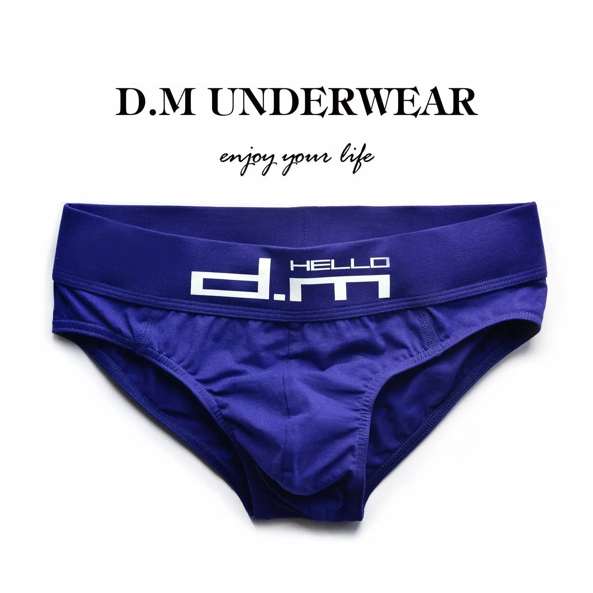 D.M men in briefs Letters Low Waist Sexy