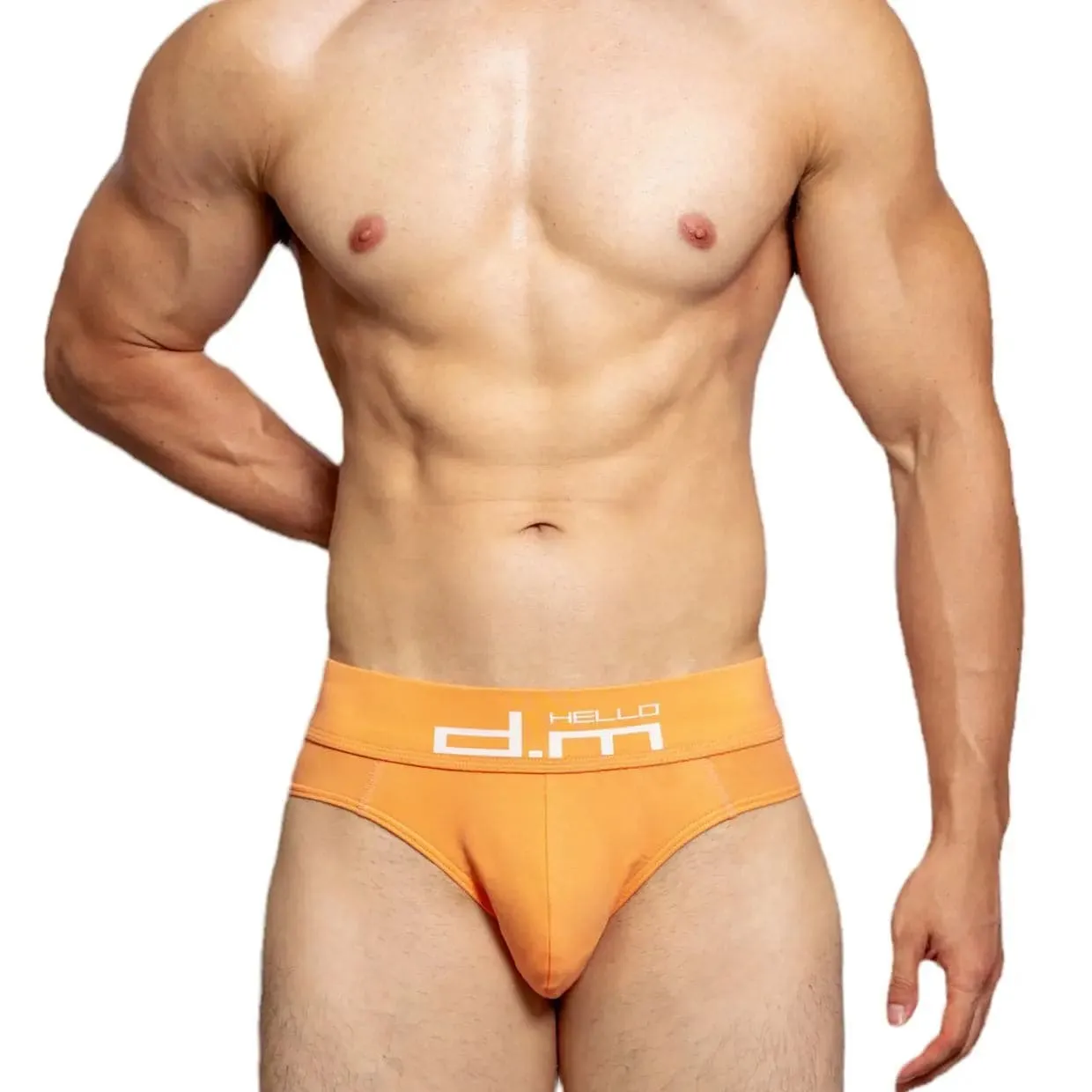D.M men in briefs Letters Low Waist Sexy