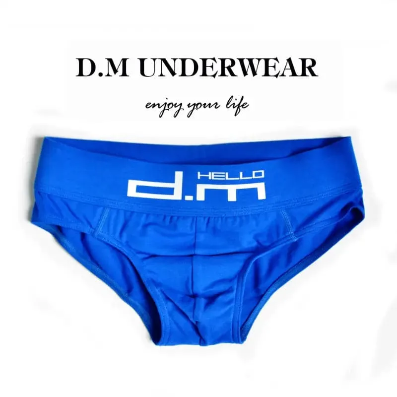 D.M men in briefs Letters Low Waist Sexy