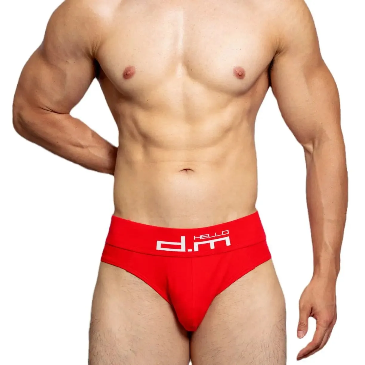D.M men in briefs Letters Low Waist Sexy