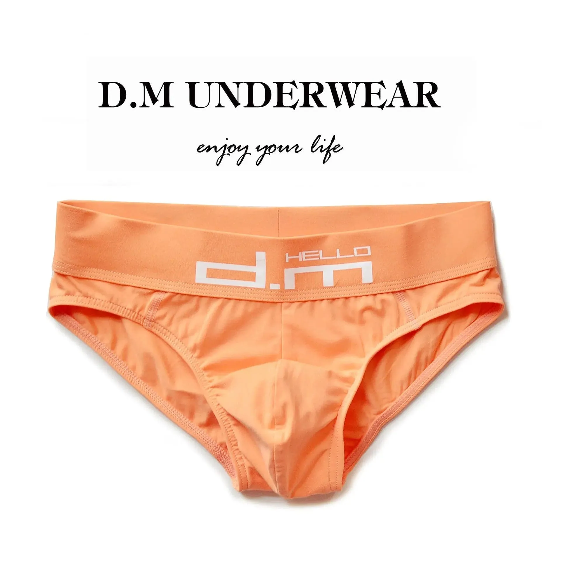 D.M men in briefs Letters Low Waist Sexy