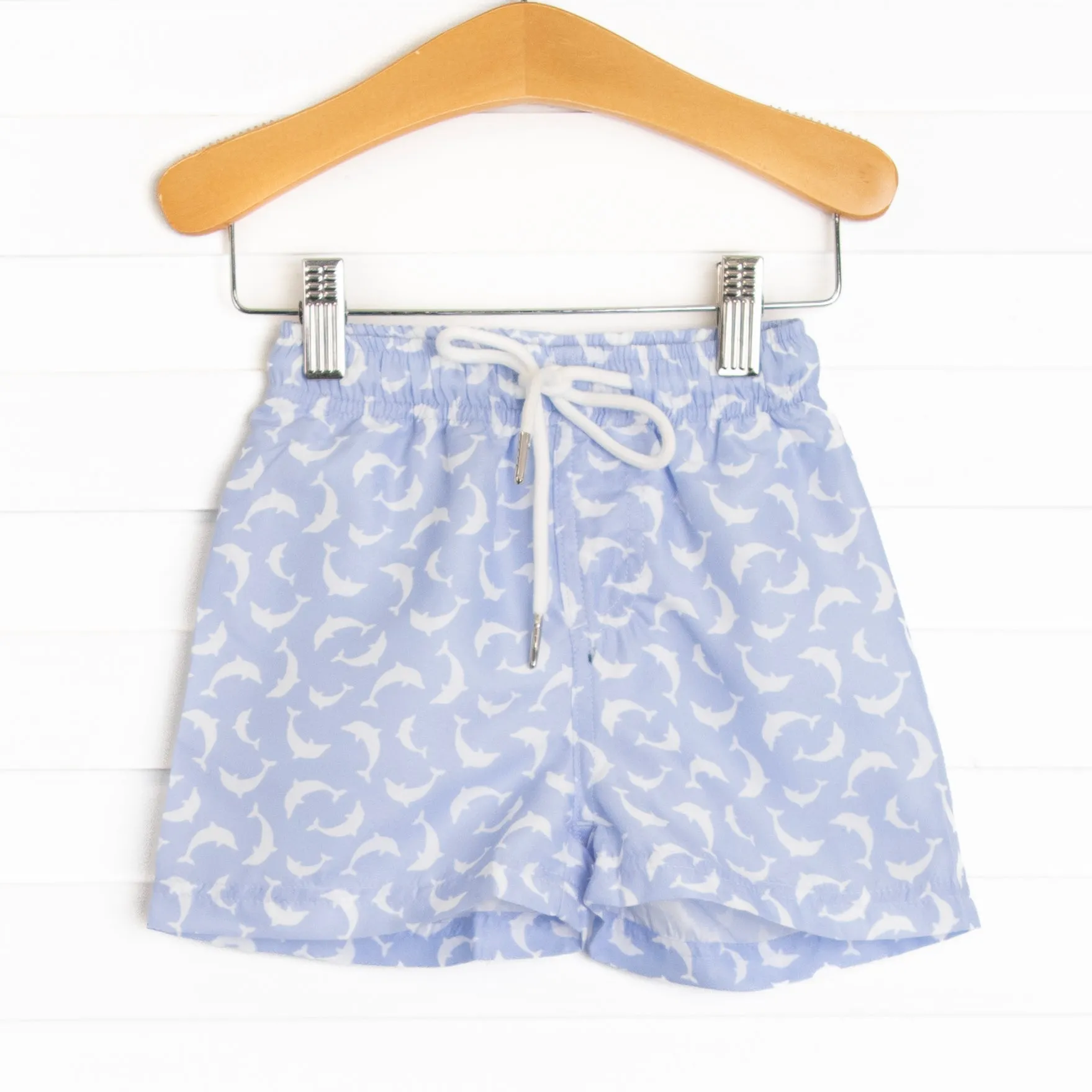 Dolphin Dive Swim Trunks, Blue