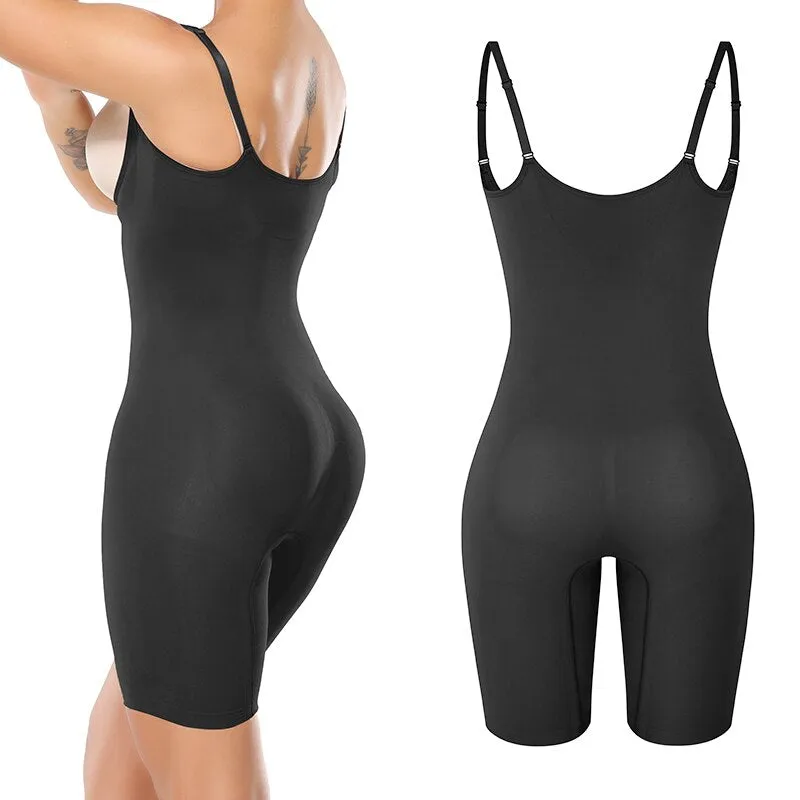 Full Body Slimming Spandex Seamless Bodysuit Shapewear