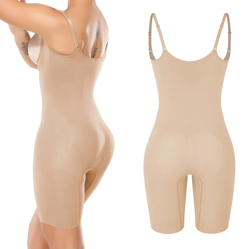 Full Body Slimming Spandex Seamless Bodysuit Shapewear