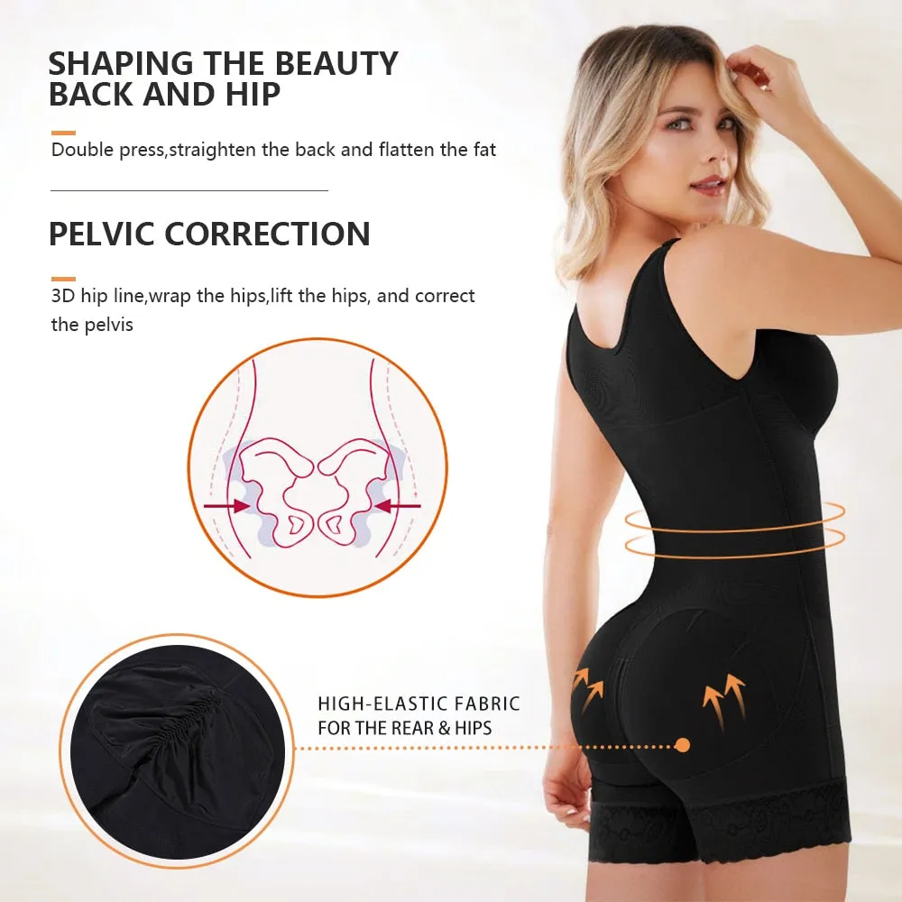 Full Body Suit Compression Faja Shapewear