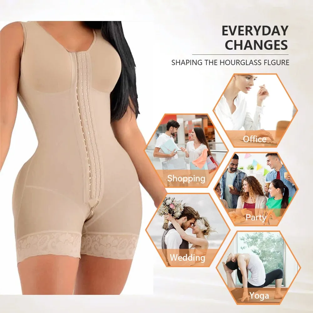Full Body Suit Compression Faja Shapewear