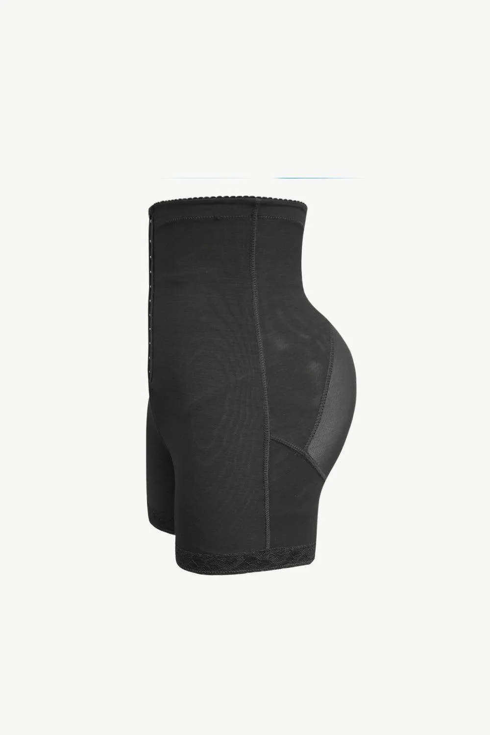 Full Size Hook-And-Eye Shaping Shorts