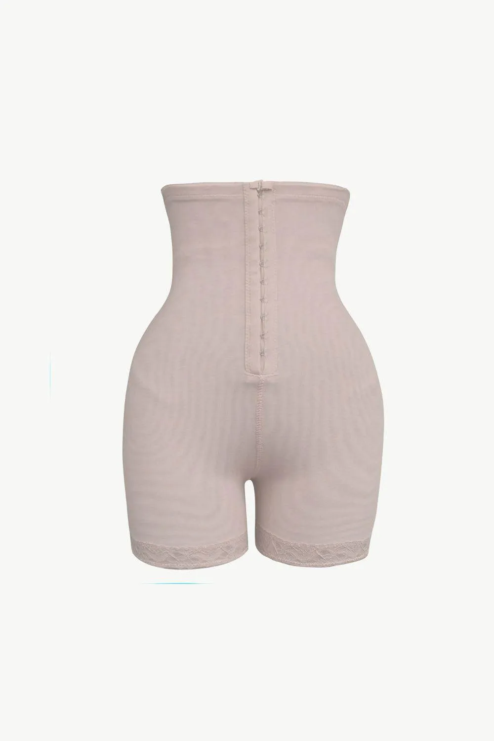 Full Size Hook-And-Eye Shaping Shorts