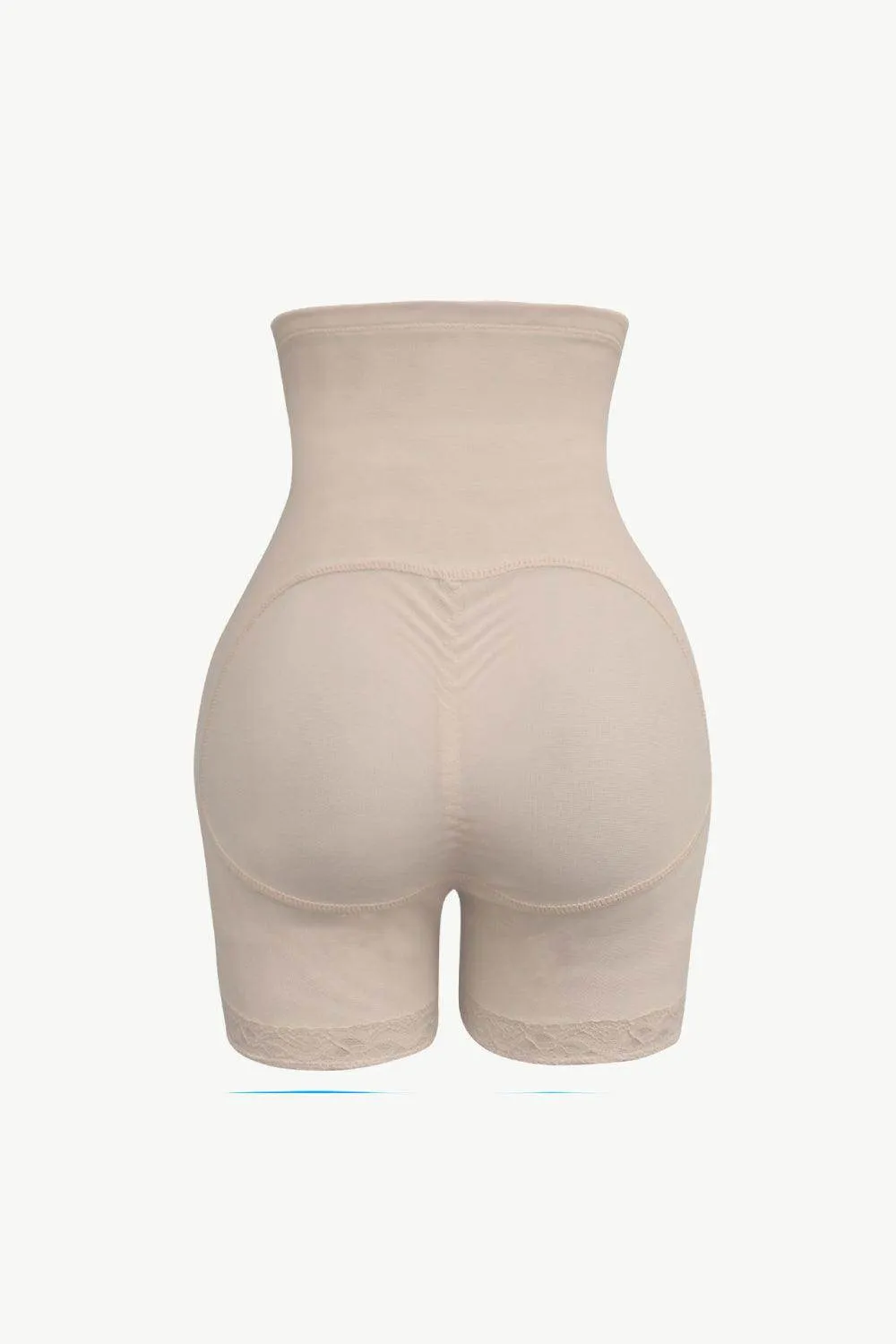 Full Size Hook-And-Eye Shaping Shorts