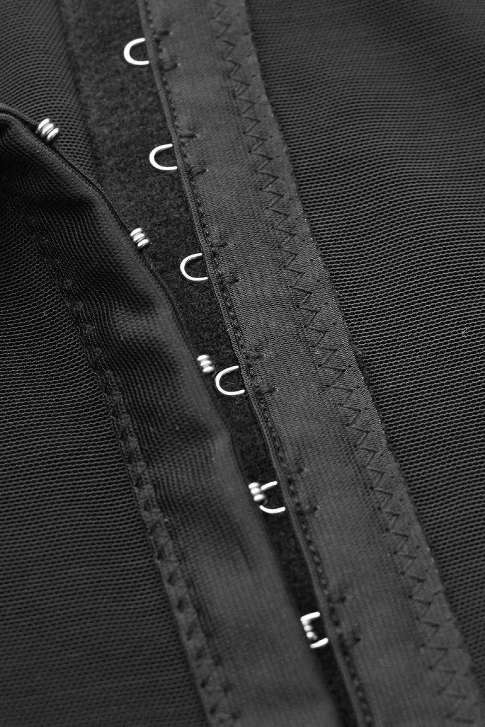 Full Size Hook-And-Eye Shaping Shorts