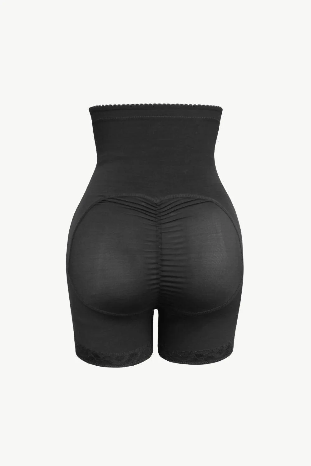 Full Size Hook-And-Eye Shaping Shorts