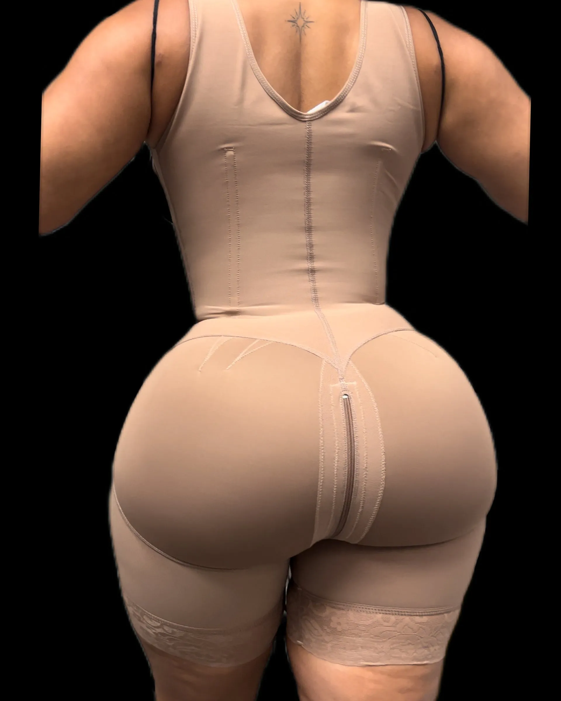 High Compression Tummy Control Zipper Crotch Shapewear----Stage 3