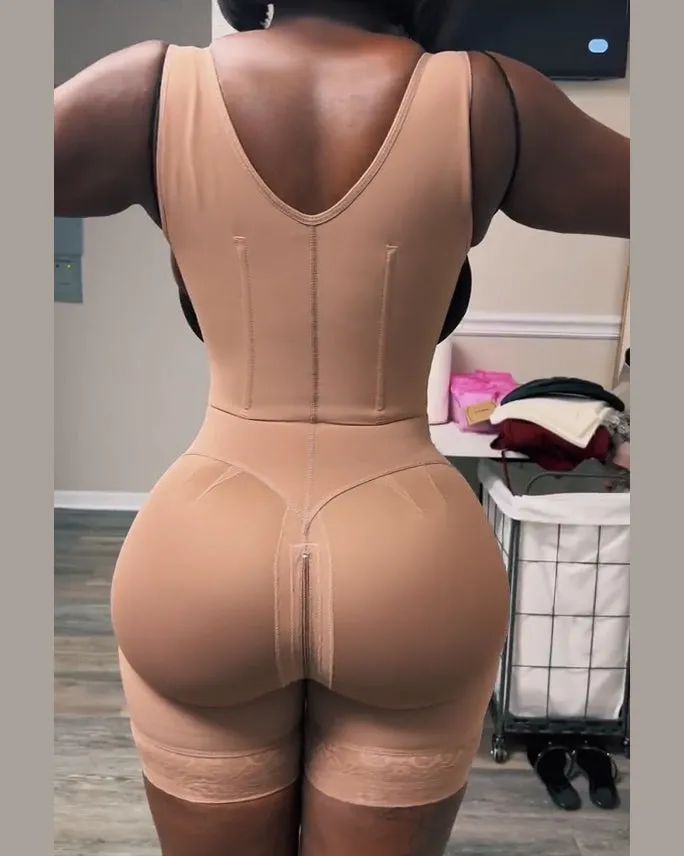 High Compression Tummy Control Zipper Crotch Shapewear----Stage 3