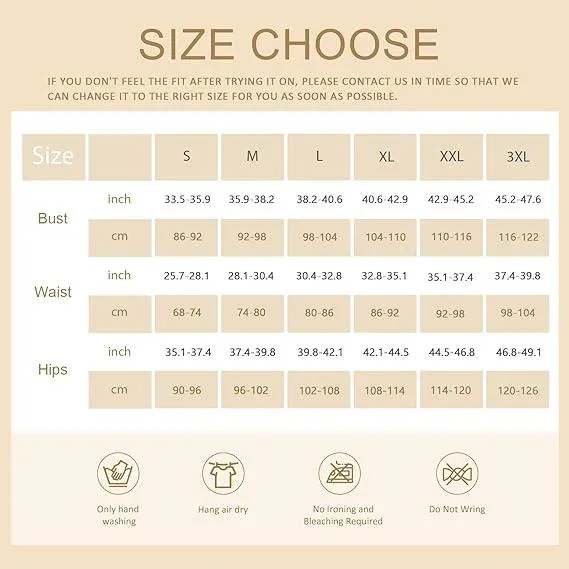 JOSHINE Shapewear For Women Tummy Control High Compression Brooches Bust Girdle For Daily And Post-Surgical Use