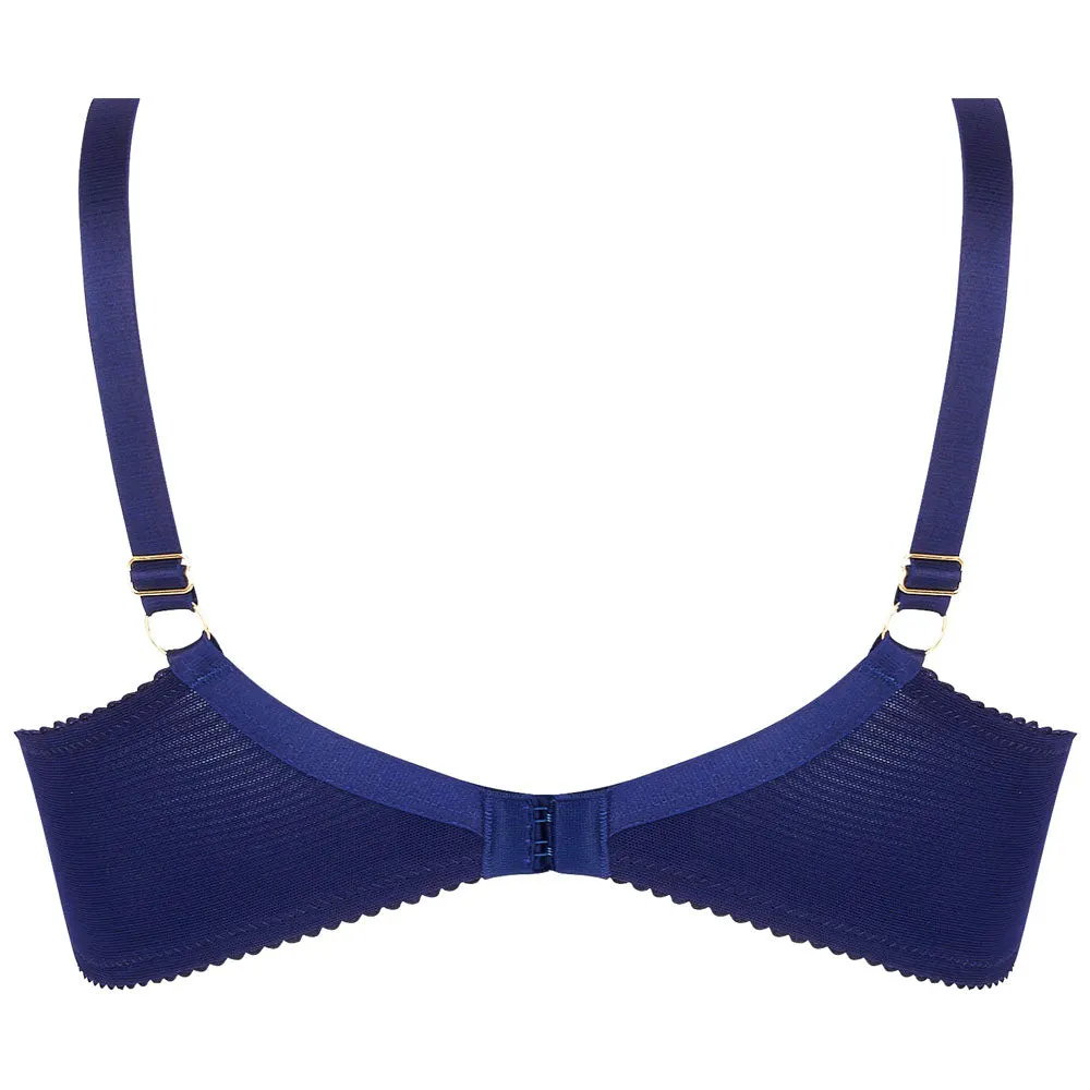 Lise Charmel 'Déesse Désirs' Midnight Blue Fuller Cup Triangle Bra