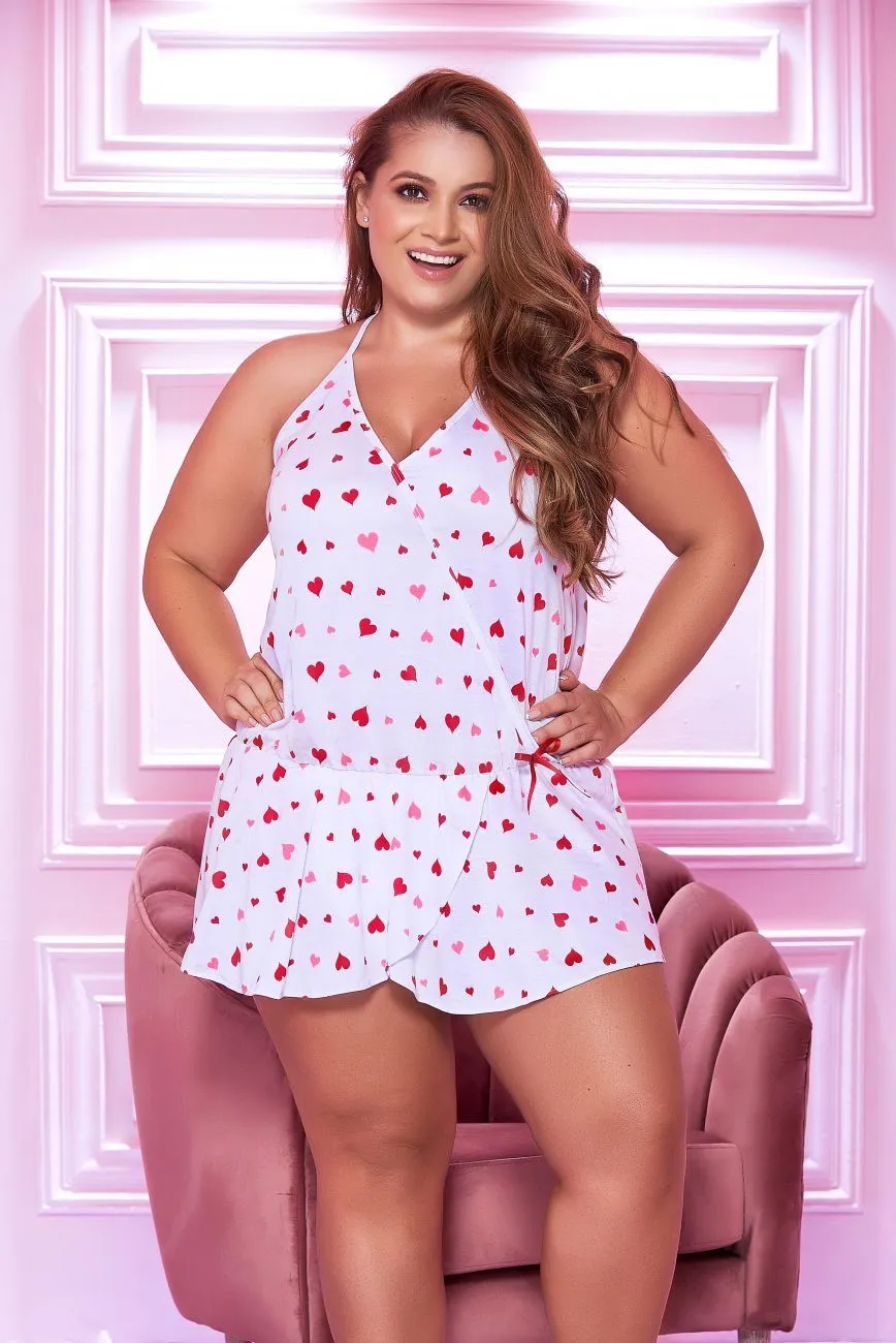 Mapale 7337X Top and Cheeky Bottoms Pajama Set