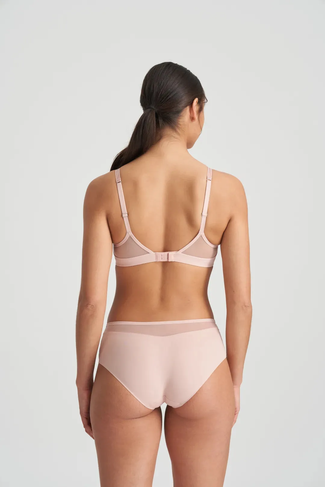 Marie Jo Louie Full Cup Wireless Bra - Powder Rose