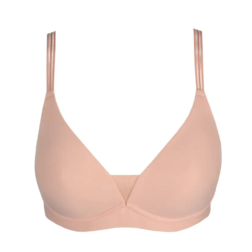 Marie Jo Louie Full Cup Wireless Bra - Powder Rose