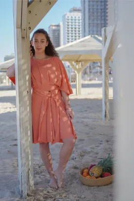 Maya swim set with Gaia skirt - Crabapple