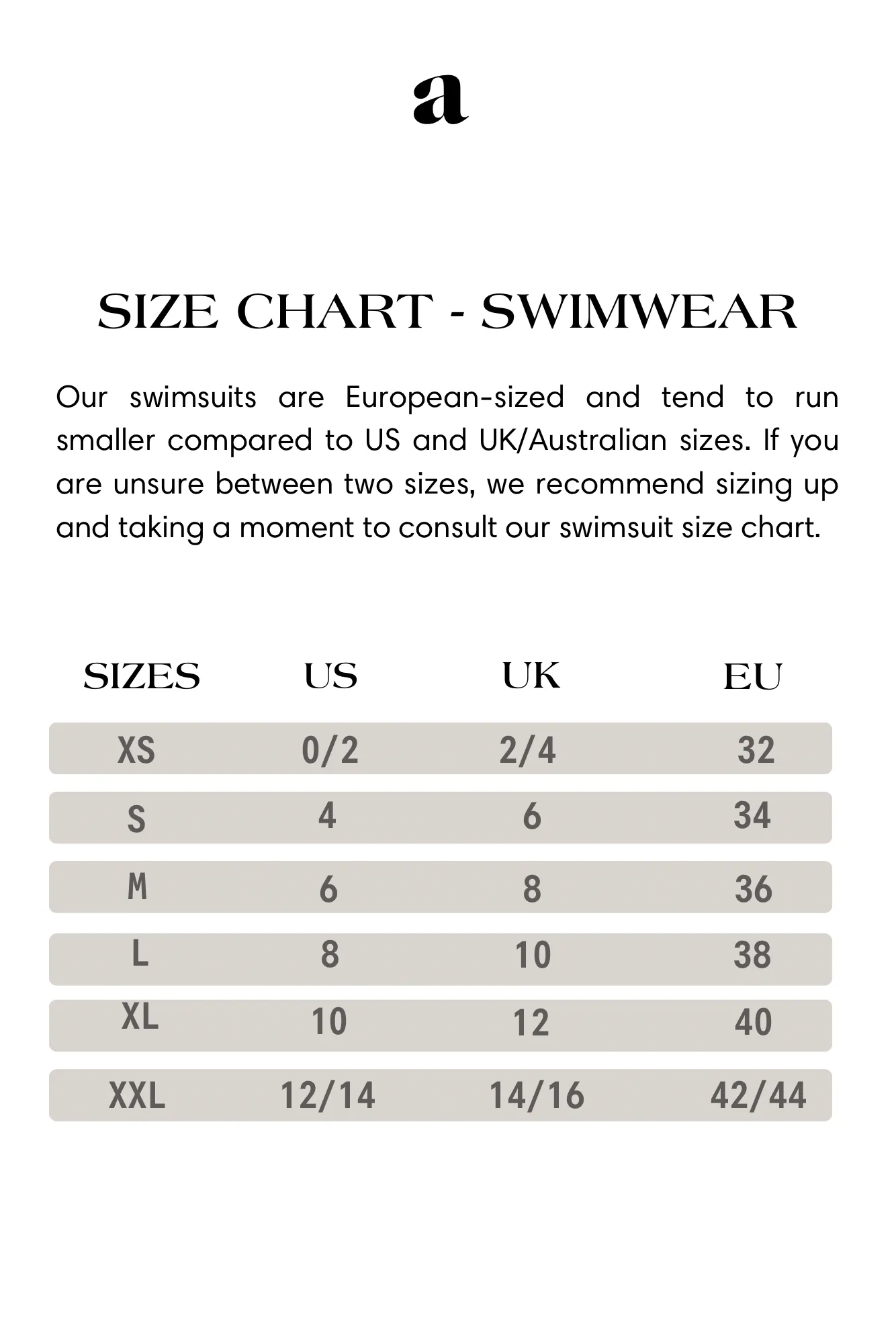 Maya swim set with Ira skirt - Stone grey
