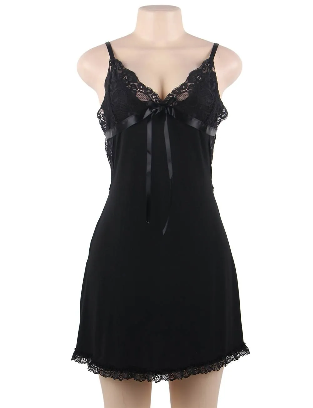 Plus Size Dark Blue & Black & Red Sexy Fashion Cotton High Quality Women Pajama Sets