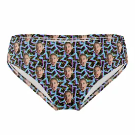 Retro Personalised Swim Trunks