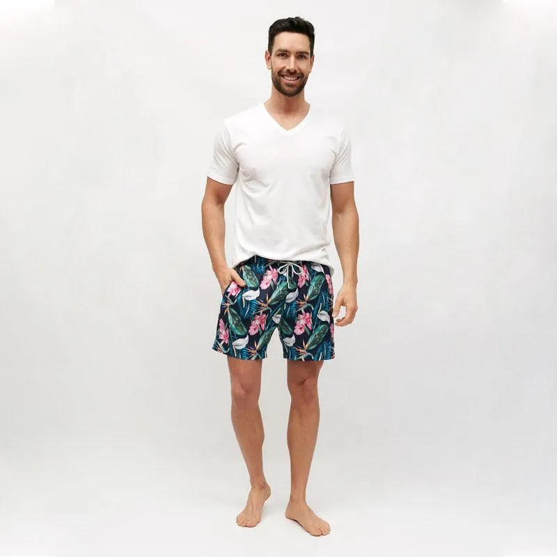Roscoe Green Mens Swim Trunks
