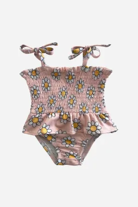 Siix Collection Soleil Swimsuit UPF 50 in Daisy Pop Taffy