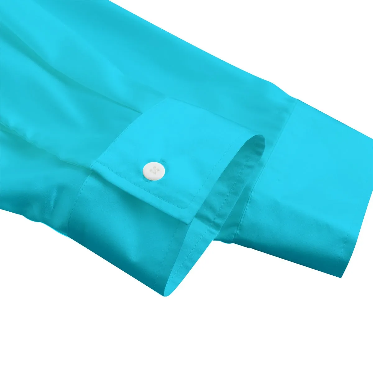Sixty Eight 93 Logo White Aqua Blue Unisex Imitation Silk Pajama Set