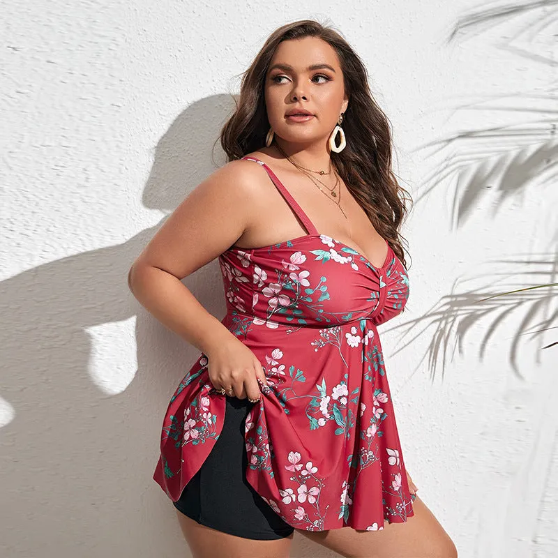 Women Plus Size Swimwear Tankini Bathing Suit Swimsuits For Women Over 50