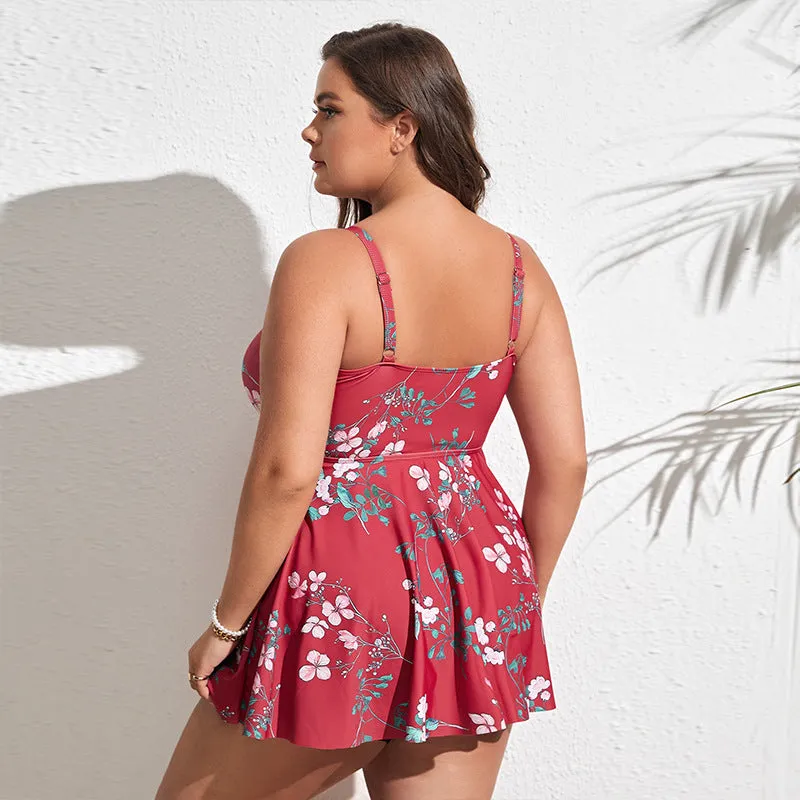 Women Plus Size Swimwear Tankini Bathing Suit Swimsuits For Women Over 50