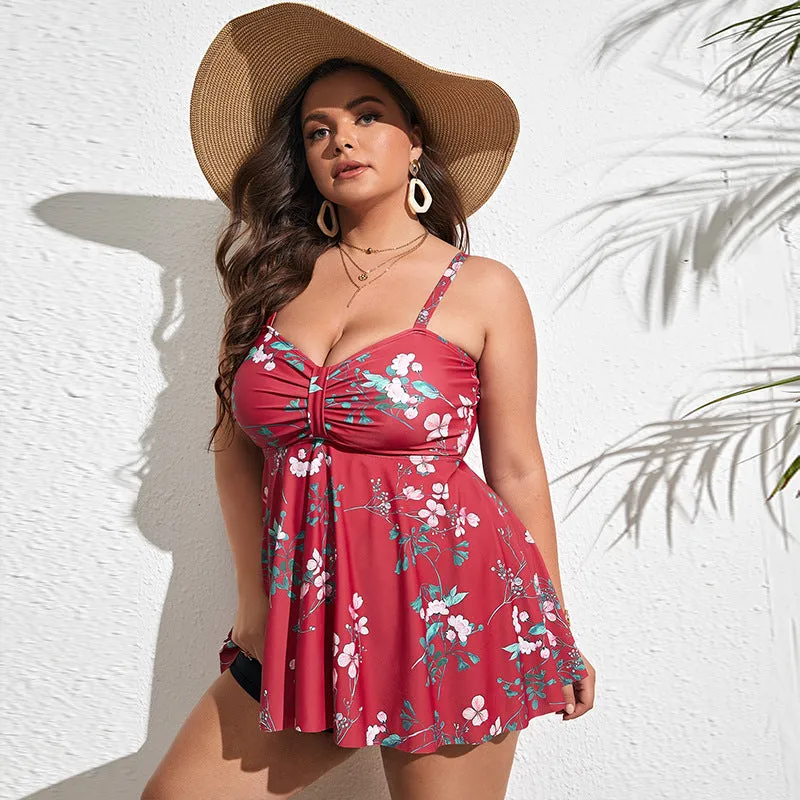 Women Plus Size Swimwear Tankini Bathing Suit Swimsuits For Women Over 50