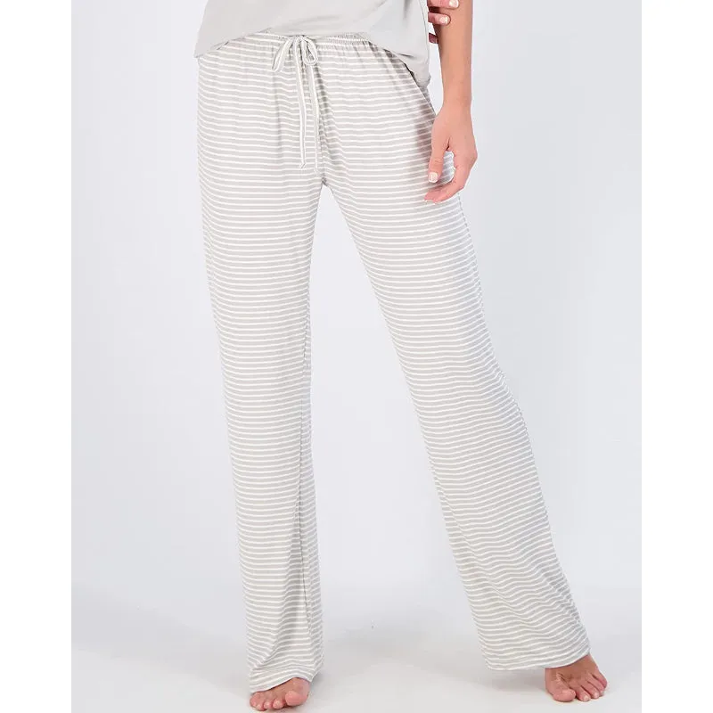 Women's Pajama Set Short And Long Sleeve Top With Pants