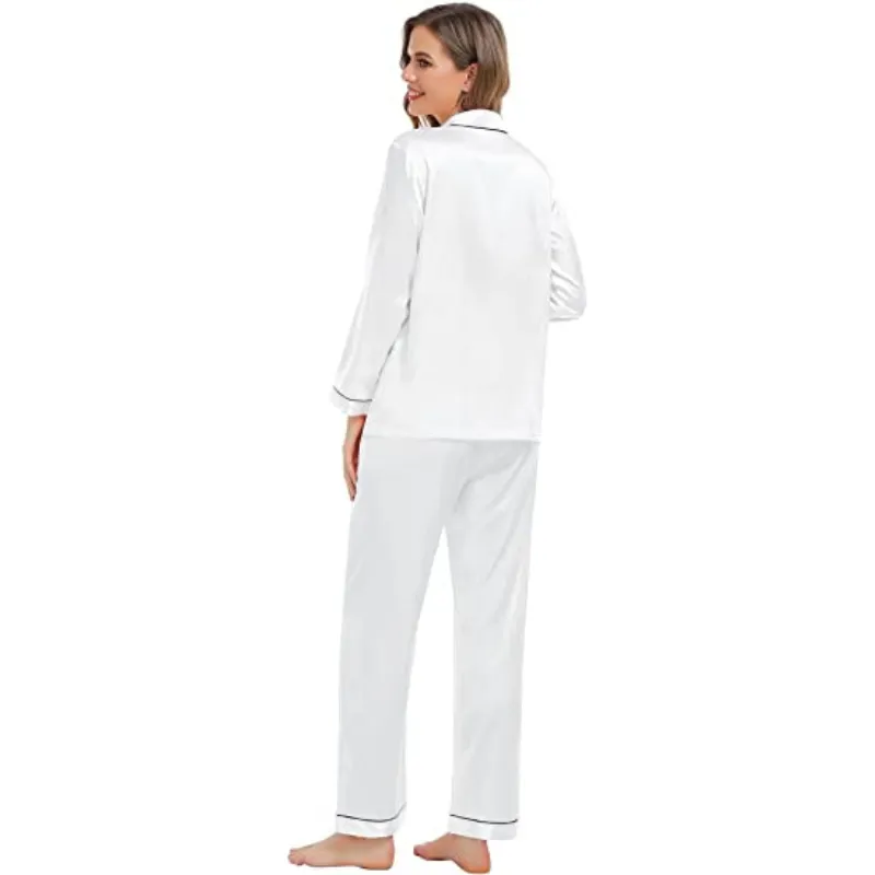 Women's Silk Satin Pajamas