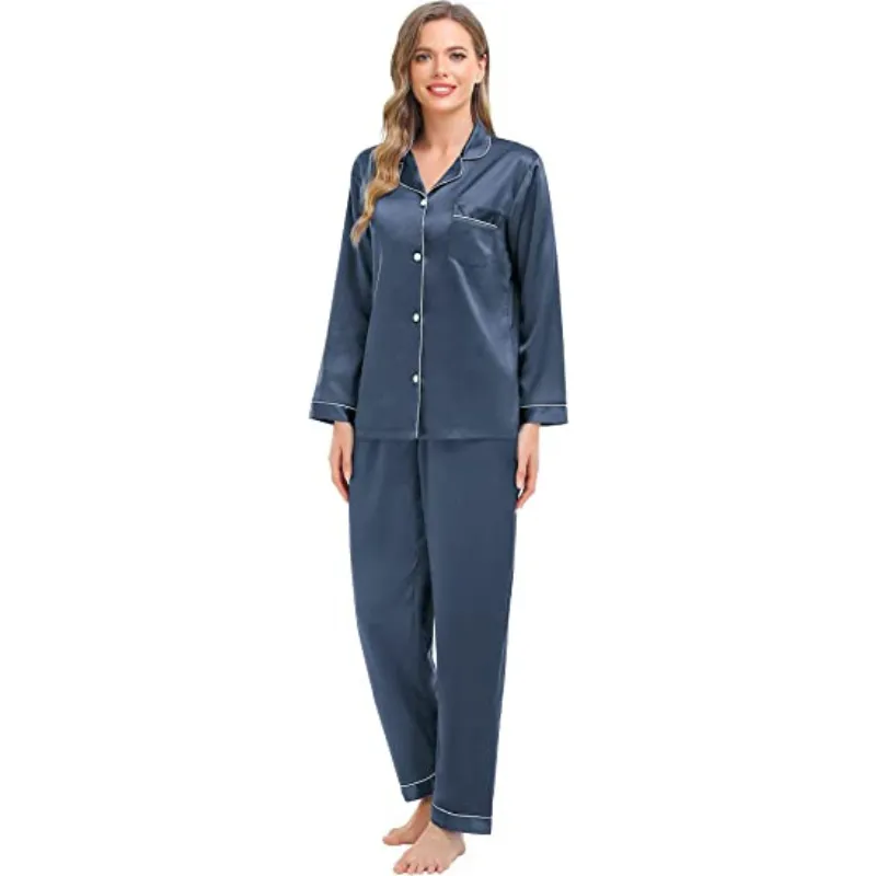 Women's Silk Satin Pajamas