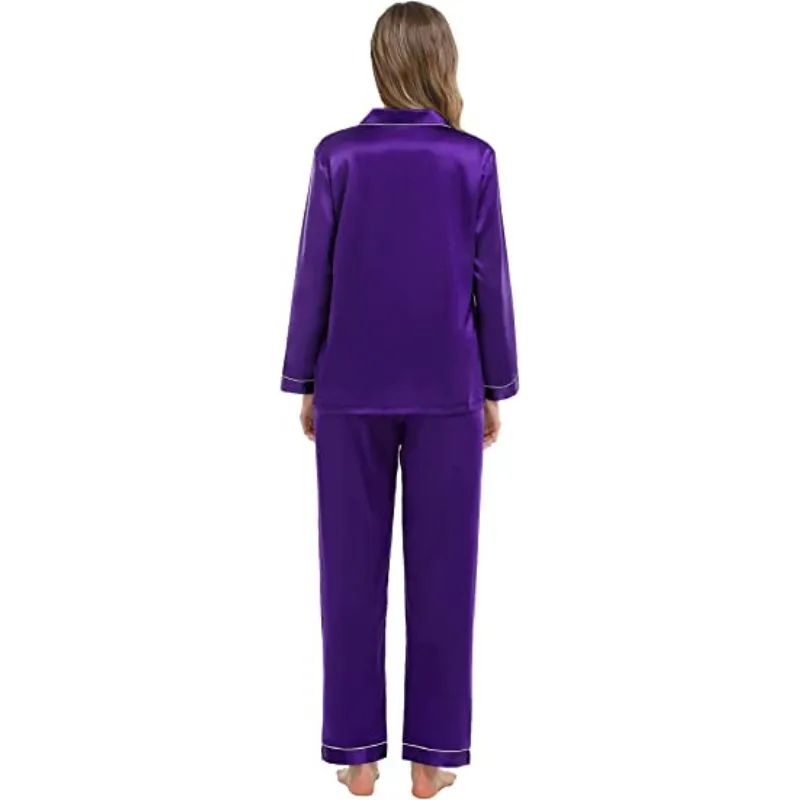 Women's Silk Satin Pajamas