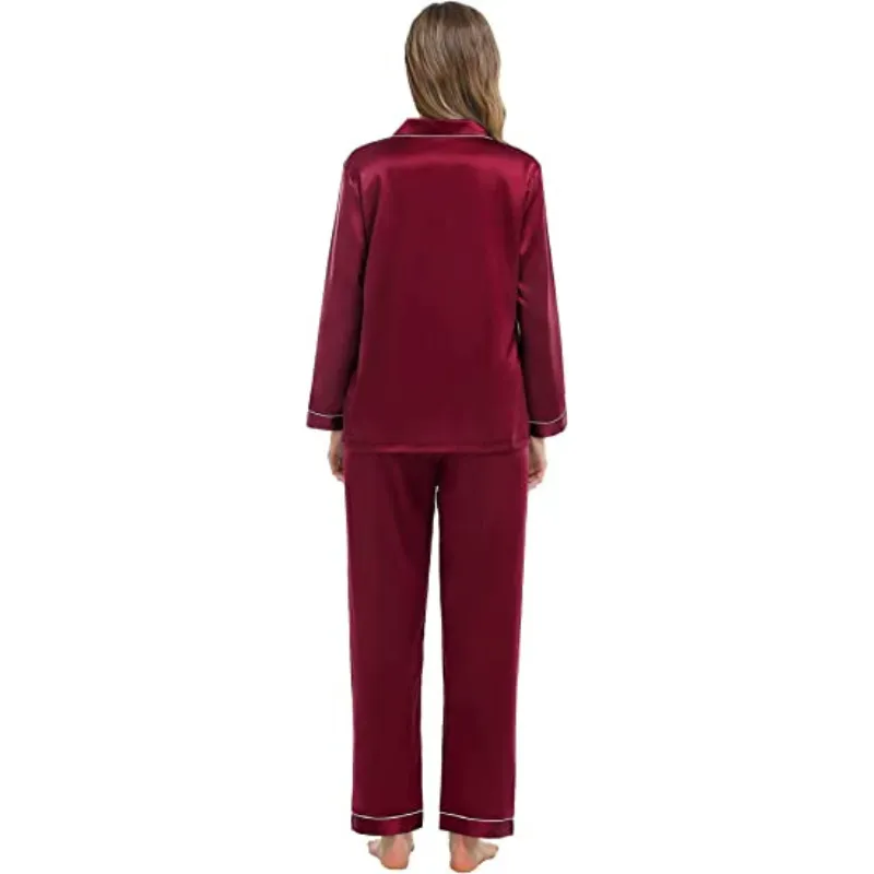 Women's Silk Satin Pajamas