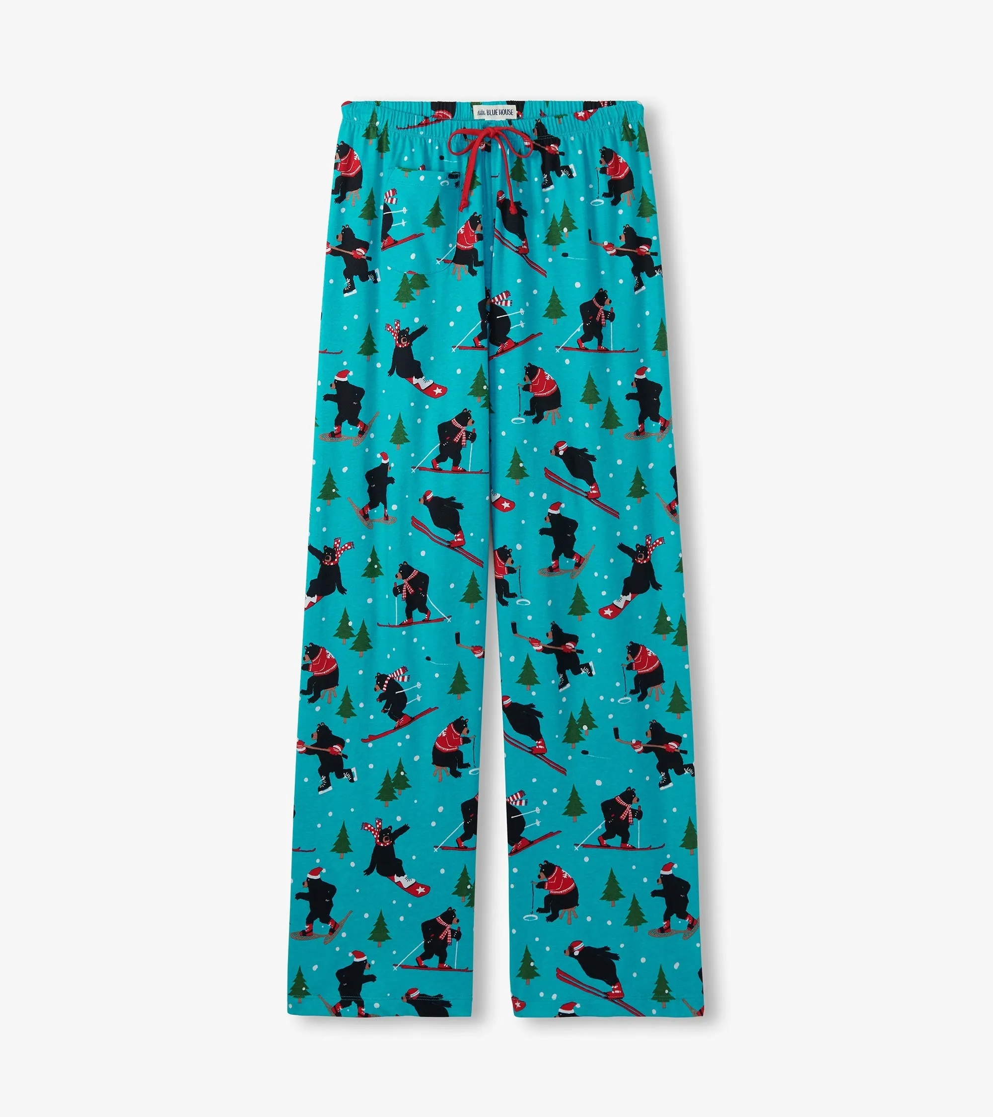Women's Wild Winter Sports Jersey Pajama Pants